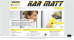Desktop Screenshot of karmatt-karcher.com.pl